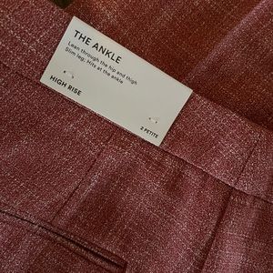 Ann Taylor High Rise Ankle Pant 2P